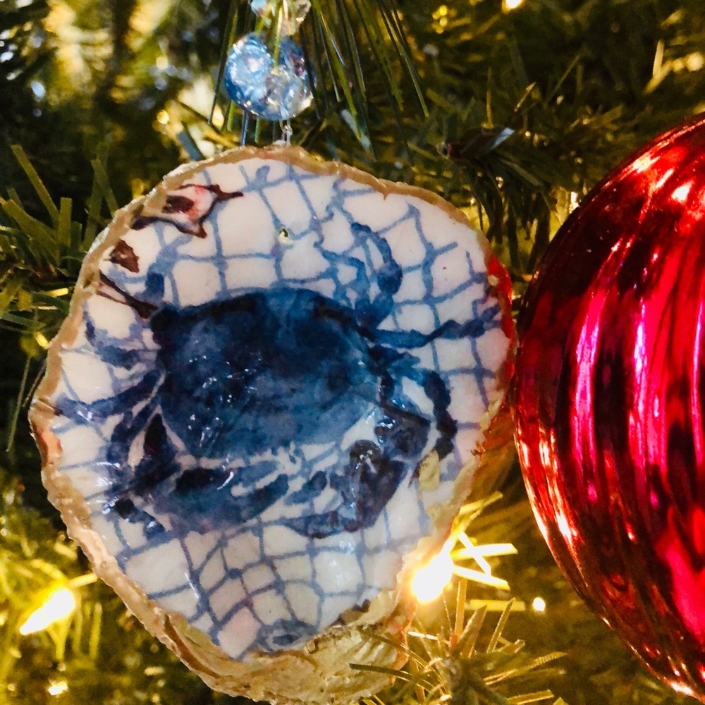 Blue Crab Ornament